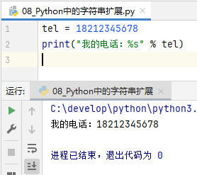 数字类型占位符